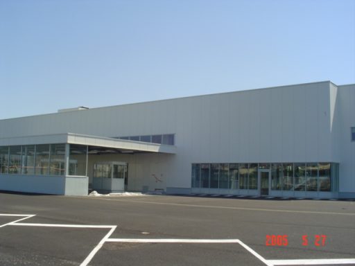 Bardage métallique — réalisation ECIB