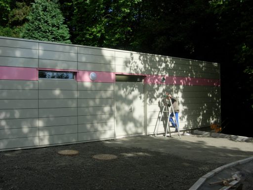 Bardage métallique — réalisation ECIB