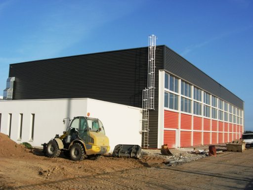 Bardage métallique — réalisation ECIB