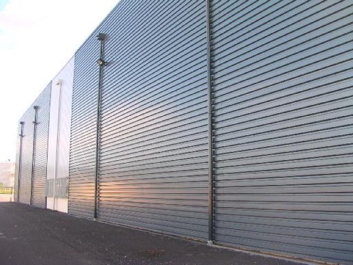 Bardage métallique — réalisation ECIB