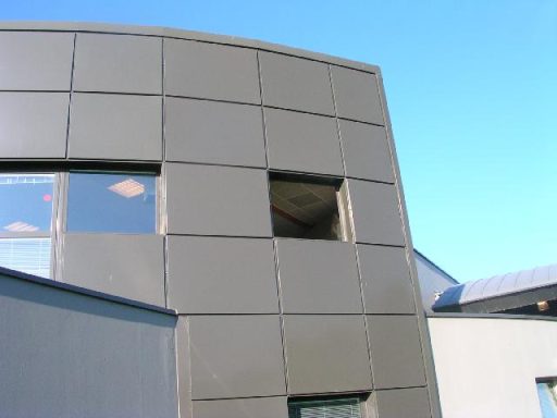 Bardage métallique — réalisation ECIB