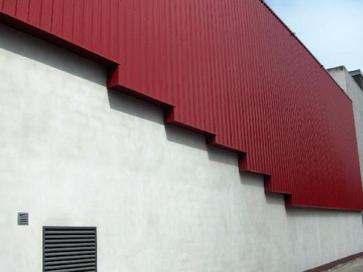 Bardage métallique — réalisation ECIB